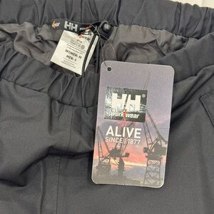 Helly Hansen unisex waterproof Charcoal Workwear snow pants